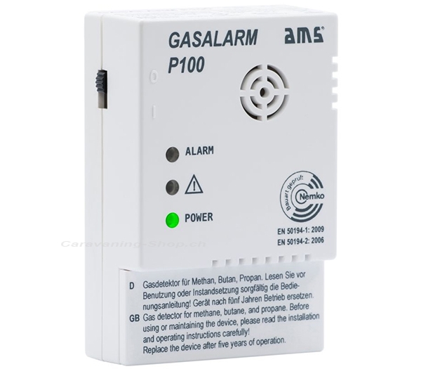 AMS Gasalarm P100, mit Schaltausgang