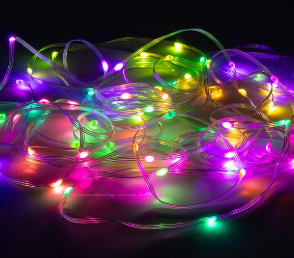 Lichterkette Astra LED-Akku-Campinglampe
