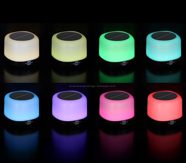 Outdoor-Solarlampe RGB