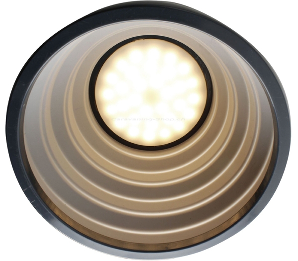 Zeltlampe Syrma LED, grau