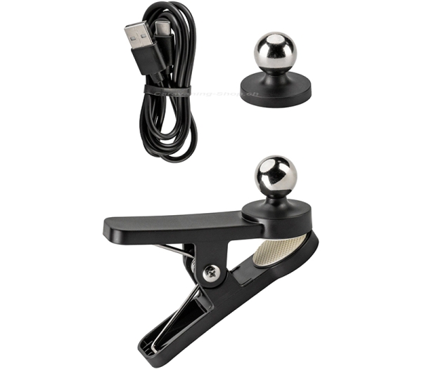 Taschen-/Stehlampe, schwarz