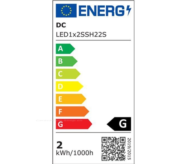 Aufbauleuchte Schwanenhals LED1x2SSH22S