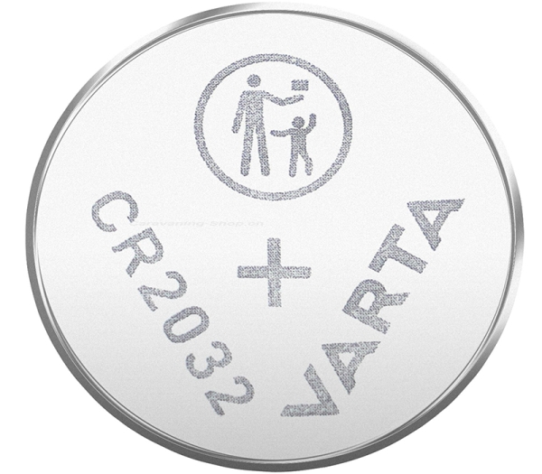 VARTA Hightech-Lithium-Knopfzelle, Lithium Coin CR2032
