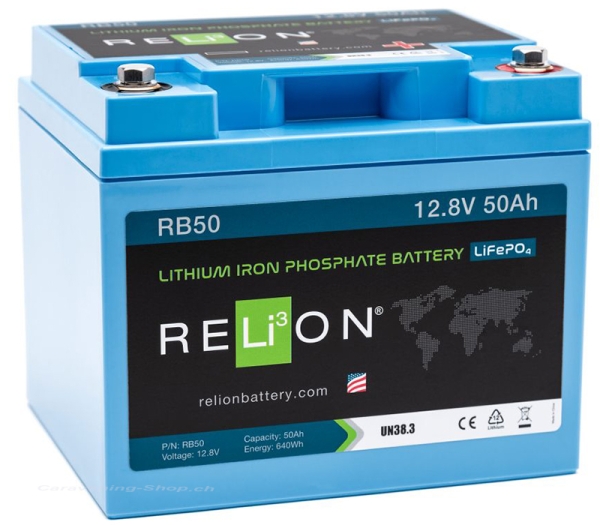 Lithium Batterie RB50, 50 Ah