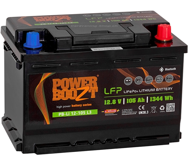 Powerboozt Lithium-Batterie, 105Ah