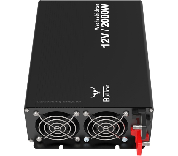 BullTron Wechselrichter 2000 W ohne Netzvorrangschaltung mit Display