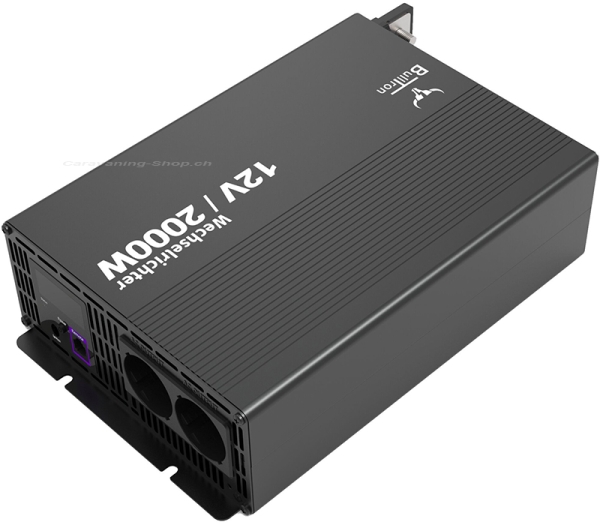 BullTron Wechselrichter 2000 W ohne Netzvorrangschaltung mit Display