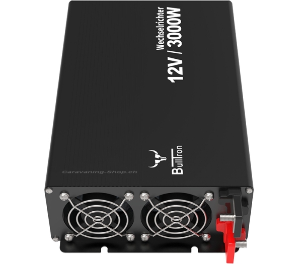 BullTron Wechselrichter 3000 W ohne Netzvorrangschaltung mit Display