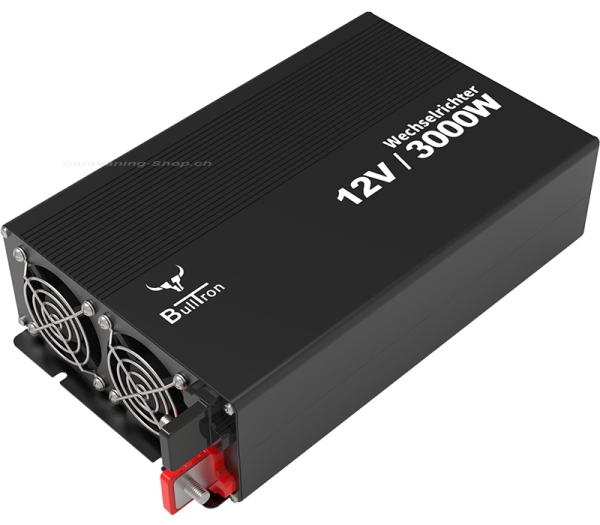 BullTron Wechselrichter 3000 W ohne Netzvorrangschaltung mit Display