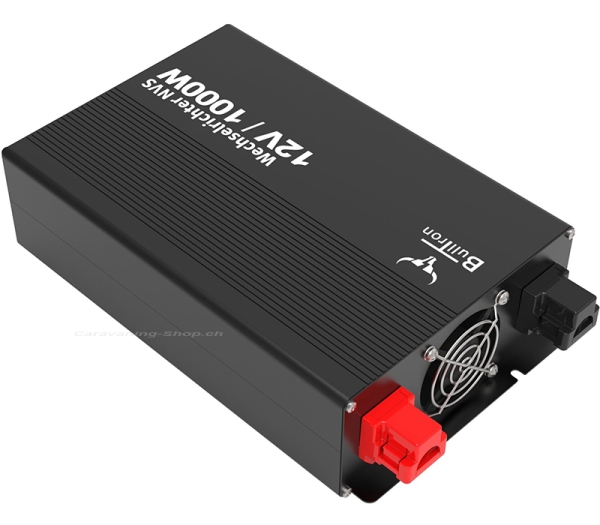 BullTron Wechselrichter 1000 W mit Netzvorrangschaltung mit Display