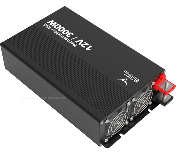 BullTron Wechselrichter 3000 W mit Netzvorrangschaltung mit Display