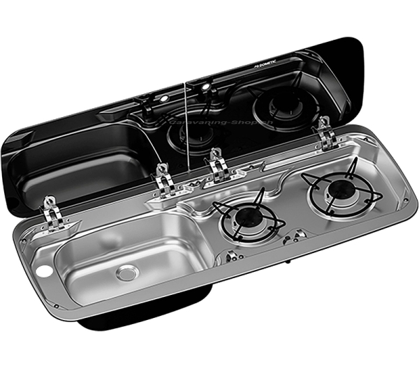 Kocher-Spülenkombination Dometic MO 9222L, Becken links