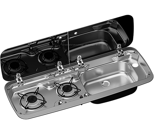 Kocher-Spülenkombination Dometic MO 9222R, Becken rechts