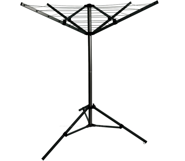 Wäschespinne Premium schwarz matt