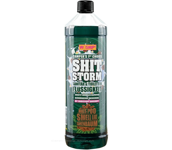 Shitstorm Toilettenzusatz Tanne, , Woshup!