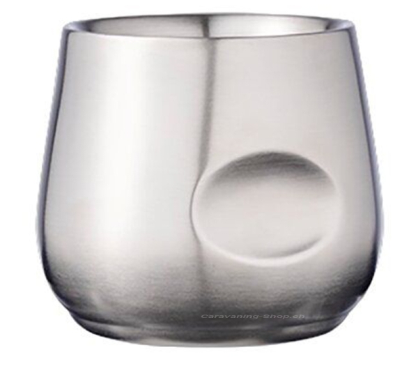 MAWII Edelstahl Espresso Tasse, 115 ml
