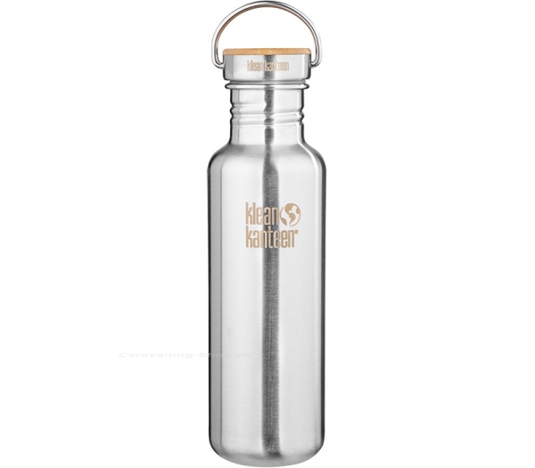 Trinkflasche mit Bambusdeckel, 800 ml