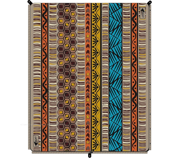 Vanlife Schlafsack Bentcho, Africa Druck
