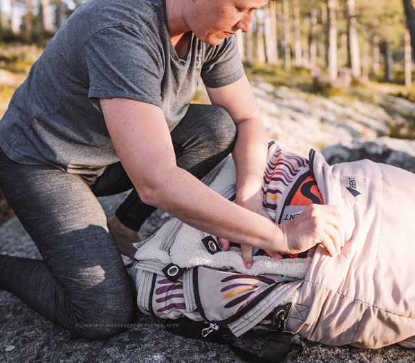 Vanlife Schlafsack Bentcho, Africa Druck