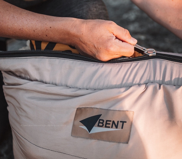 Vanlife Schlafsack Bentcho, Zebra Druck