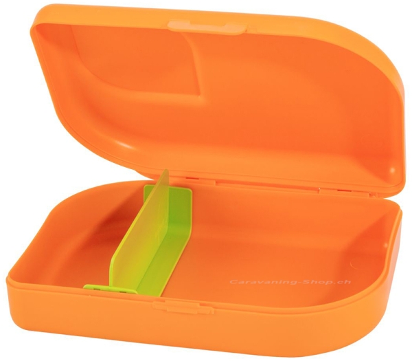 Brotbox ajaa! mit Trenner, orange
