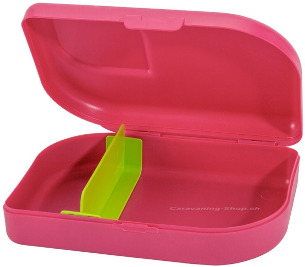 Brotbox ajaa! mit Trenner, pink
