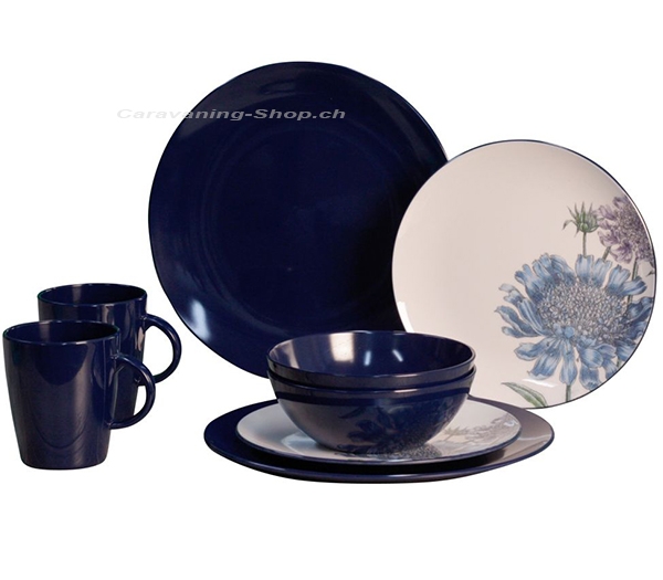 Geschirrset Chrysantheme 16-teilig