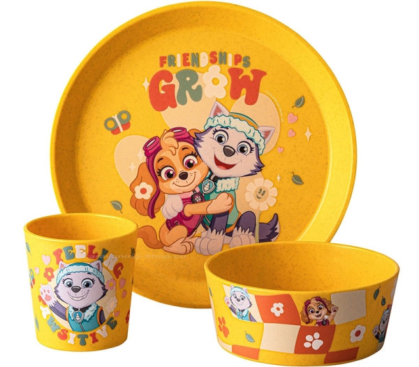 Kindergeschirr Paw Patrol, gelb
