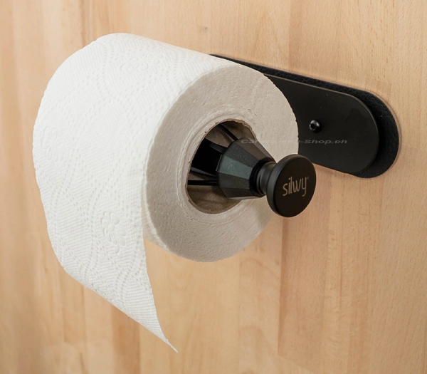 Magnet-Toilettenpapierhalter inkl. Metall-Leiste