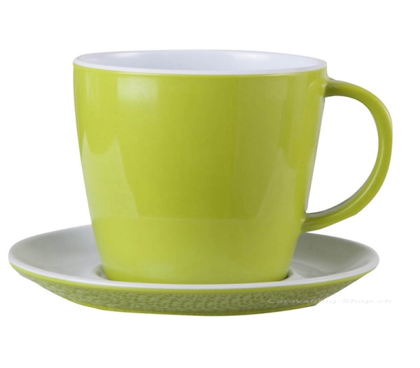 Geschirrserie Space Tasse und Untertasse