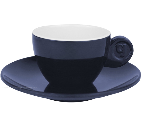 Espressoset Solid Line, blau