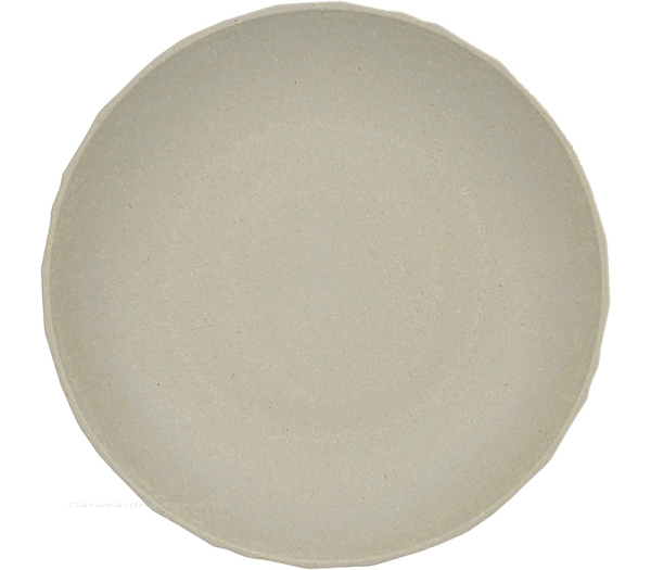 Geschirrserie Organic, Suppenteller sand