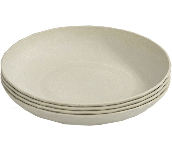 Geschirrserie Organic, Suppenteller sand