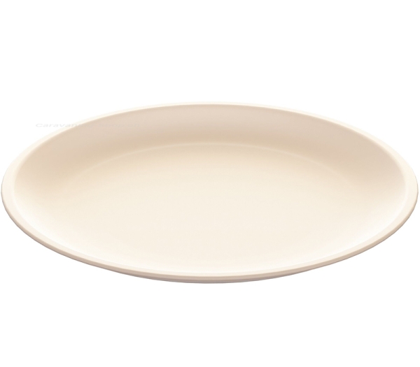 Teller 24 cm, cremeweiss