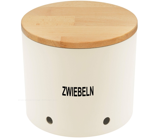 Zwiebeltopf, cremeweiss