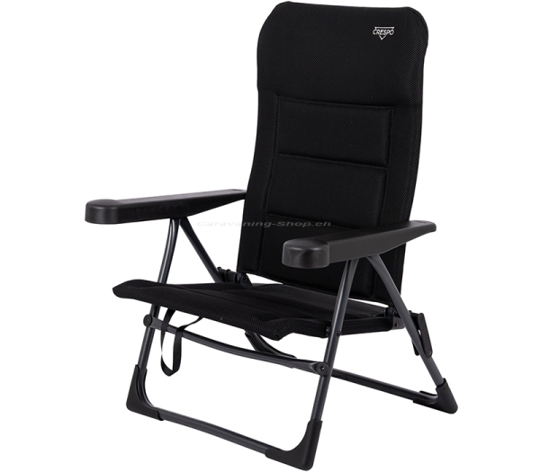 Strandstuhl AP/205 Air-Deluxe, schwarz