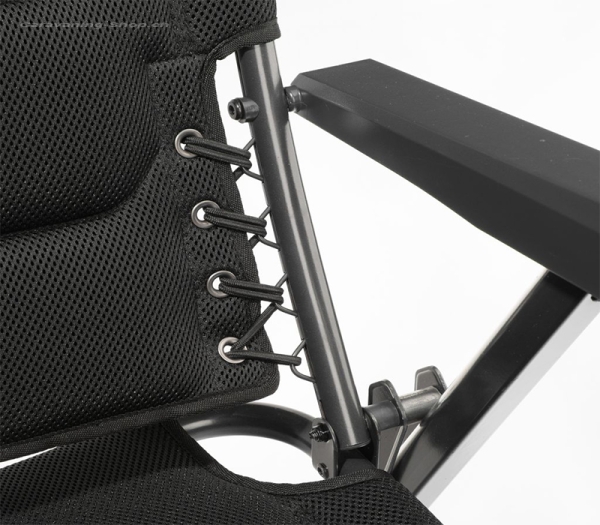 Campingstuhl HighQ Comfortable Blackline, anthrazit
