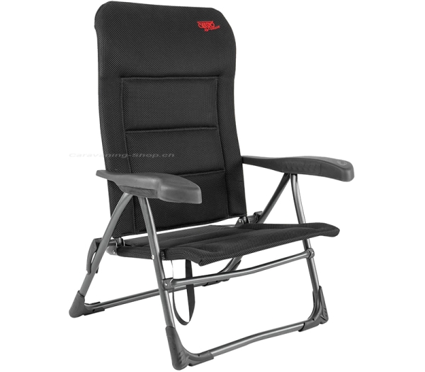Crespo Strandstuhl AP/205-AD, schwarz