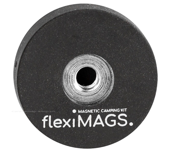 Magnet rund flexiMAGS, schwarz, ø 22 mm