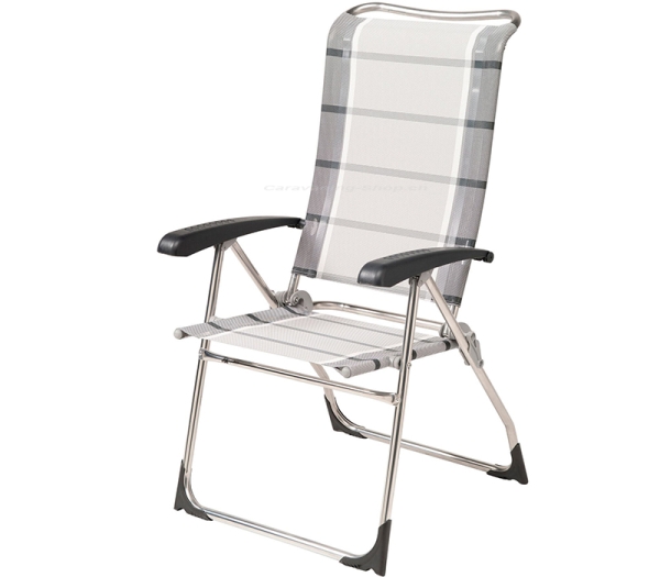 Campingstuhl Aspen, silber-anthrazit