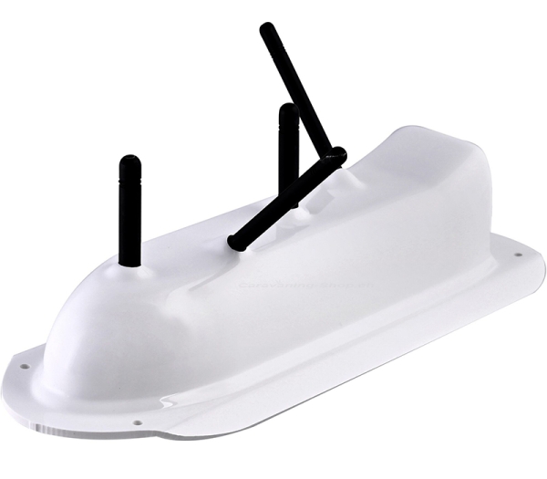 Routerset Crystop WebBooster Van, weiss