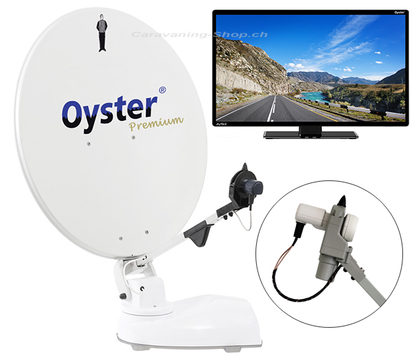 Sat-Anlage Oyster 85 Premium 19" Twin