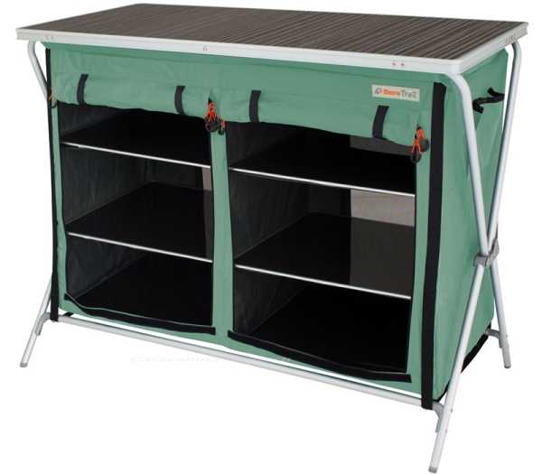 Campingschrank Brocas, hellgrün