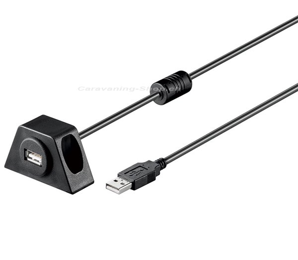 USB Verlängerung mit Einbaubuchse