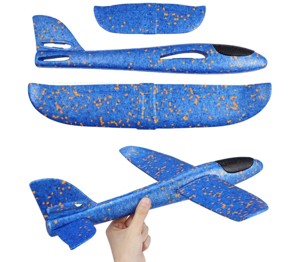 Wurfgleiter / Segelflugzeug 48 cm, Schaum