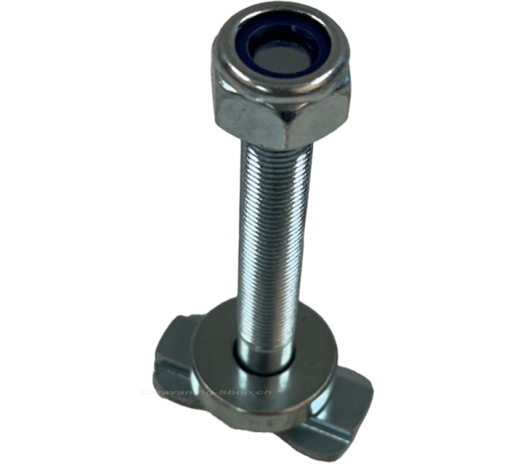 Heavy-Duty-Schraub-Fitting mit Mutter M10