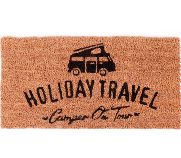 Kokosmatte, mit Druck HOLIDAY TRAVEL