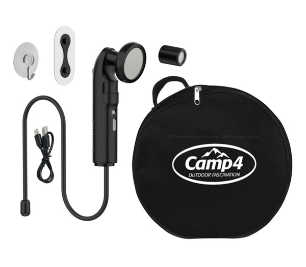 Campingdusche mit Akku-Handbrause