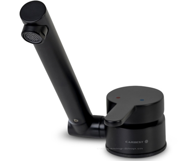 Einhebelmischer, schwarz matt, 40mm