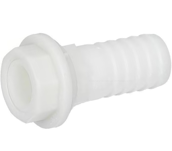 Tankanschlussverschraubung für Abwasserschläuche Gerade 25 mm